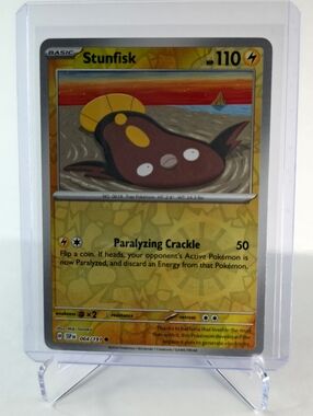 Pokémon TCG - Stunfisk - Surging Sparks - Reverse Holo - 064/191